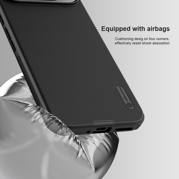 For Google Pixel 9 Pro NILLKIN Frosted Shield Pro PC + TPU Phone Case(Black)