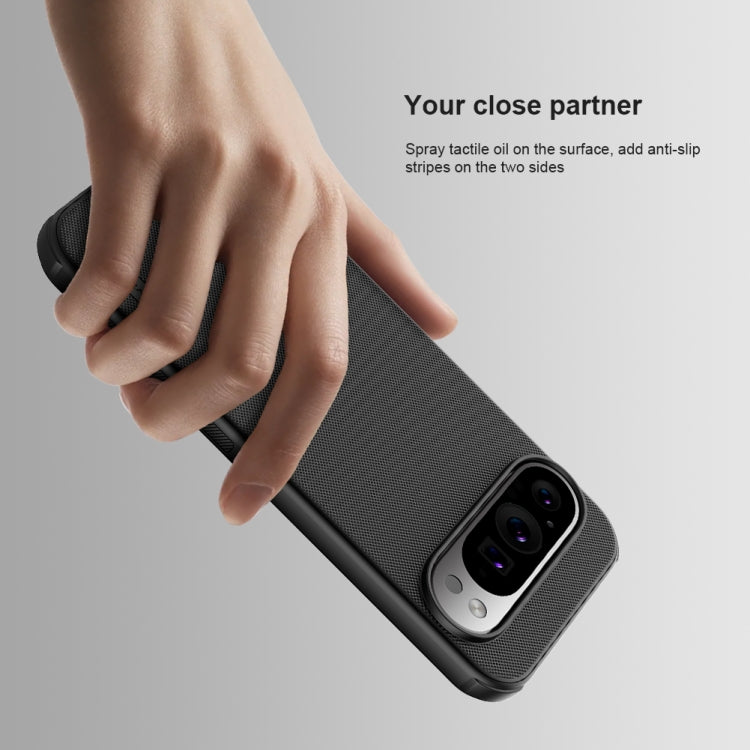 For Google Pixel 9 Pro NILLKIN Frosted Shield Pro Magnetic Phone Case(Black)