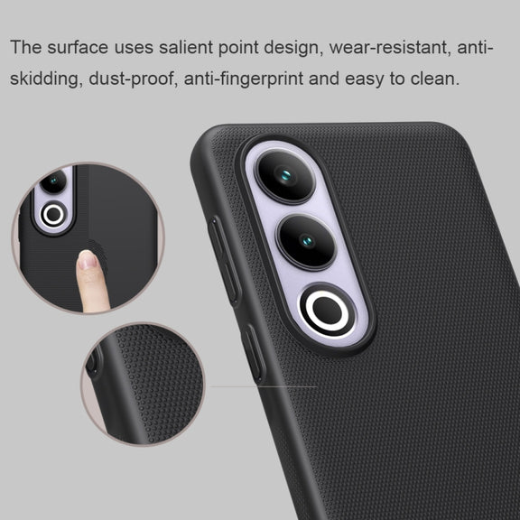 For OnePlus Ace 3V NILLKIN Frosted PC Phone Case(Black)