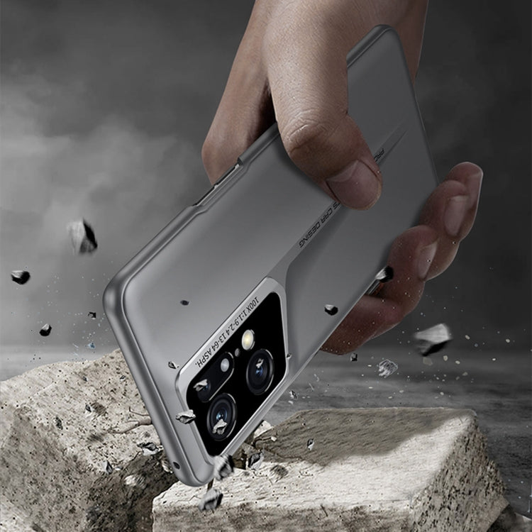 For OPPO Find X5 GKK Blade Ultra-thin Full Coverage Phone Case(Black)