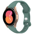 20mm Slim Reverse Buckle Silicone Watch Band(Pine Green) - 20mm Bands by PMC TechLife | Online Shopping South Africa | PMC TechLife