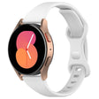 22mm Slim Reverse Buckle Silicone Watch Band(White) - 22mm Bands by PMC TechLife | Online Shopping South Africa | PMC TechLife