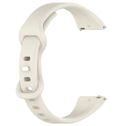 22mm Slim Reverse Buckle Silicone Watch Band(Apricot)
