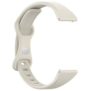 22mm Slim Reverse Buckle Silicone Watch Band(Apricot)