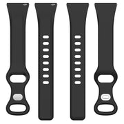 22mm Slim Reverse Buckle Silicone Watch Band(Flesh Pink)
