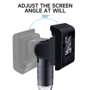 P190 1000X Desktop HD Digital Microscope with 2.4 inch Screen