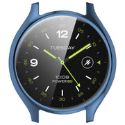 For Xiaomi Watch 2 Full Coverage TPU Electroplated Watch Protective Case(Blue)