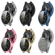 For Xiaomi Watch 2 Full Coverage TPU Electroplated Watch Protective Case(Blue)