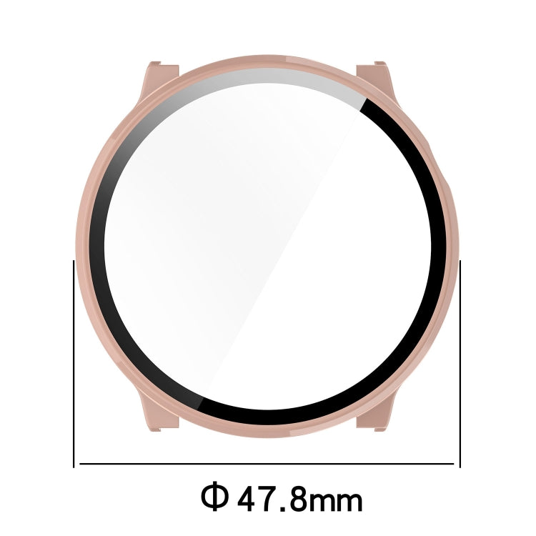 For Xiaomi Mibro Watch Lite 2 PC + Tempered Film Integrated Watch Protective Case(Transparent)