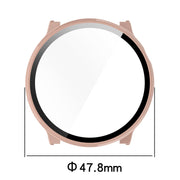 For Xiaomi Mibro Watch Lite 2 PC + Tempered Film Integrated Watch Protective Case(Transparent)