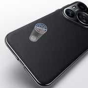 For Huawei Pura 70 Plain Leather Series Shockproof Phone Case(Silver)