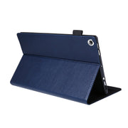 For Amazon Kindle Fire HD10 2017/2019 Extraordinary Series Smart Leather Tablet Case(Royal Blue)