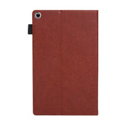 For Amazon Kindle Fire HD10 2017/2019 Extraordinary Series Smart Leather Tablet Case(Brown)