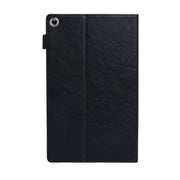 For Amazon Kindle Fire HD10 2017/2019 Extraordinary Series Smart Leather Tablet Case(Black)
