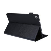 For Amazon Kindle Fire HD10 2017/2019 Extraordinary Series Smart Leather Tablet Case(Black)