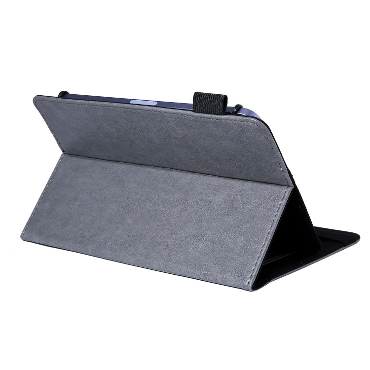 8 inch Extraordinary Series Leather Tablet Case(Grey)