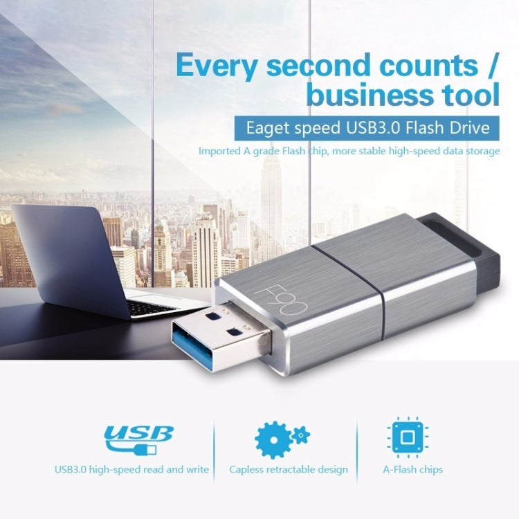 EAGET F90 32G USB 3.0 Interface Metal Flash U Disk