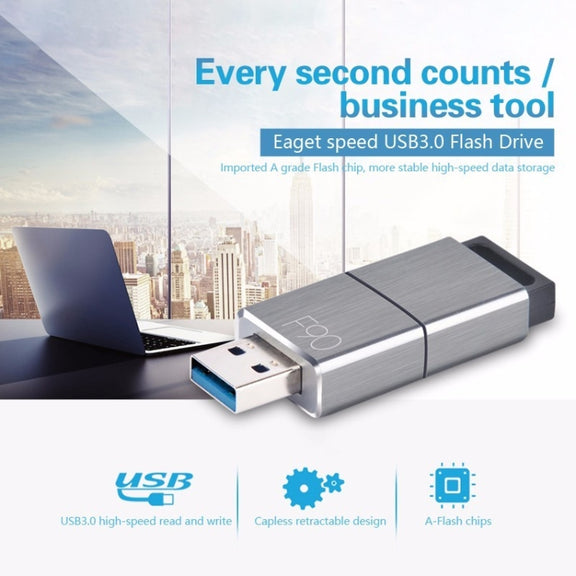 EAGET F90 32G USB 3.0 Interface Metal Flash U Disk
