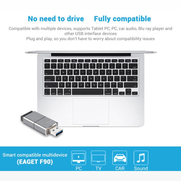 EAGET F90 32G USB 3.0 Interface Metal Flash U Disk