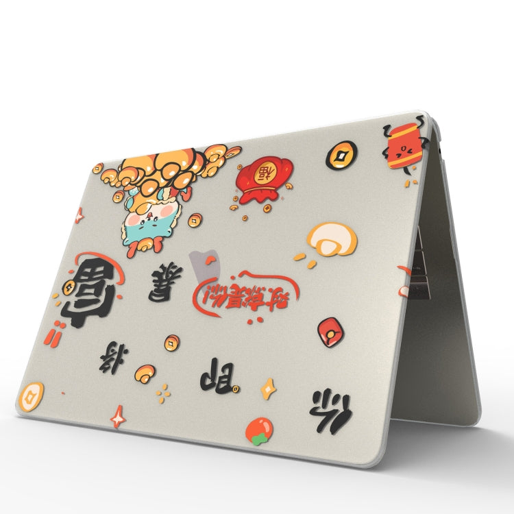 For MacBook 12 inch A1534 UV Printed Pattern Laptop Frosted Protective Case(DDC-1689)