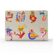 For MacBook Air 13.3 A1932 / A2179 / A2337 UV Printed Pattern Laptop Frosted Protective Case(DDC-1677)