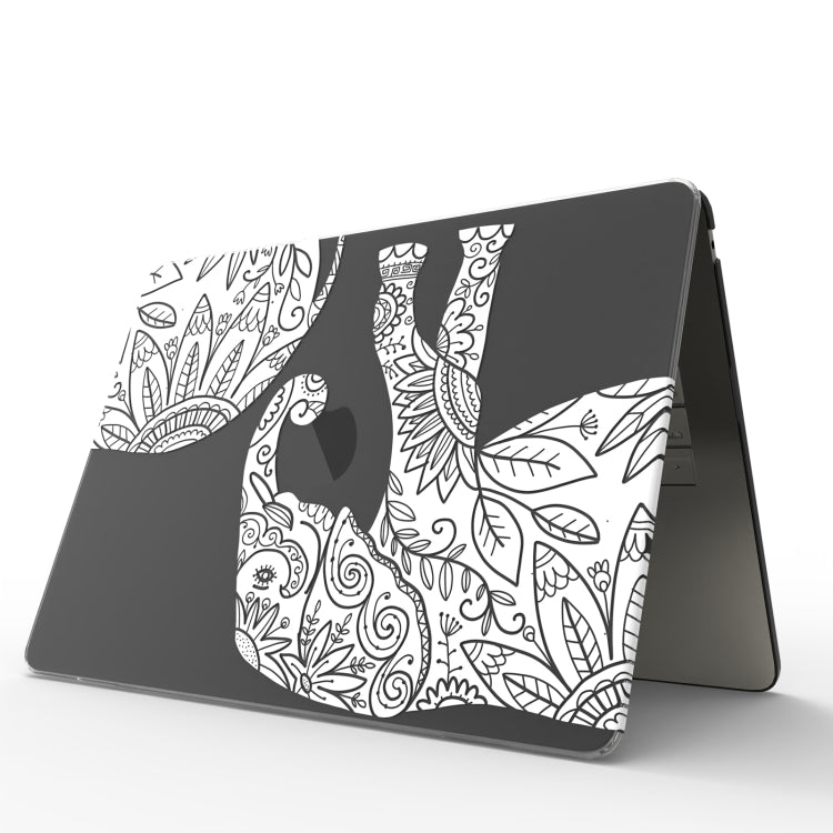 For MacBook Pro 13.3 Retina A1425 / A1502 UV Printed Pattern Laptop Frosted Protective Case(DDC-864)