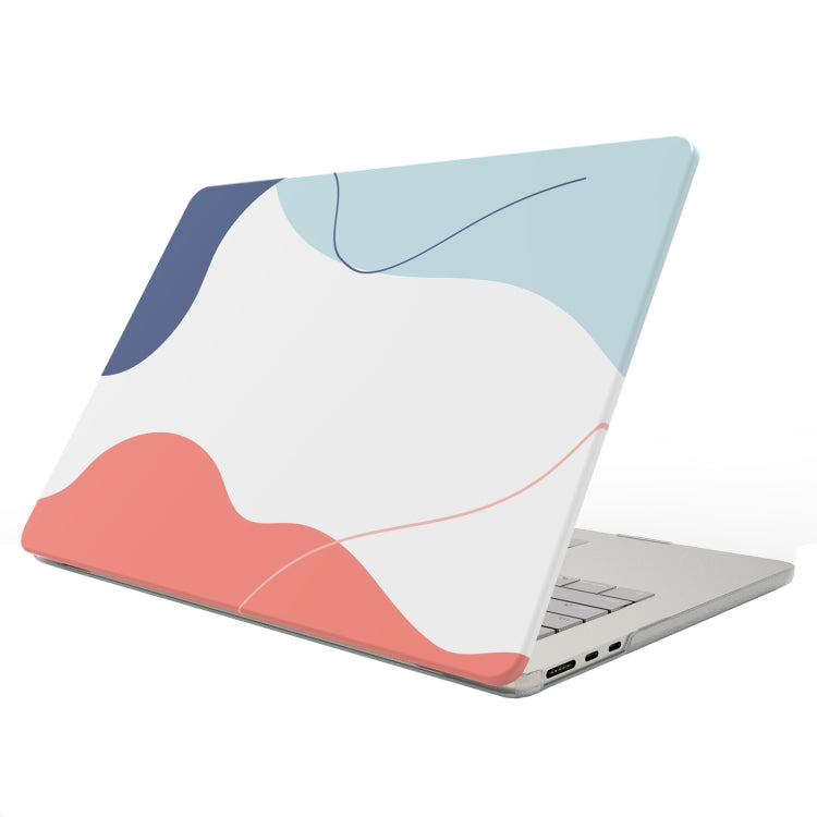 For MacBook Pro 16 A2141 UV Printed Pattern Laptop Frosted Protective Case(DDC-338)