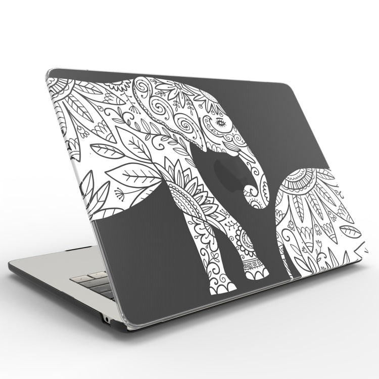 For MacBook Pro 16 A2141 UV Printed Pattern Laptop Frosted Protective Case(DDC-864)