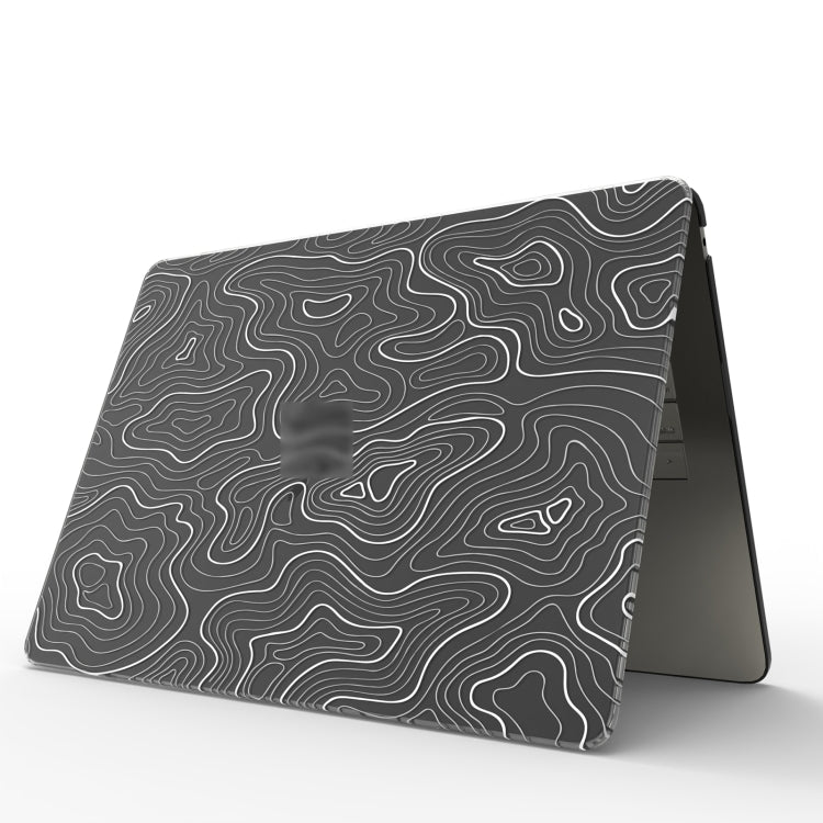 For MacBook Pro 16 A2141 UV Printed Pattern Laptop Frosted Protective Case(DDC-1680)