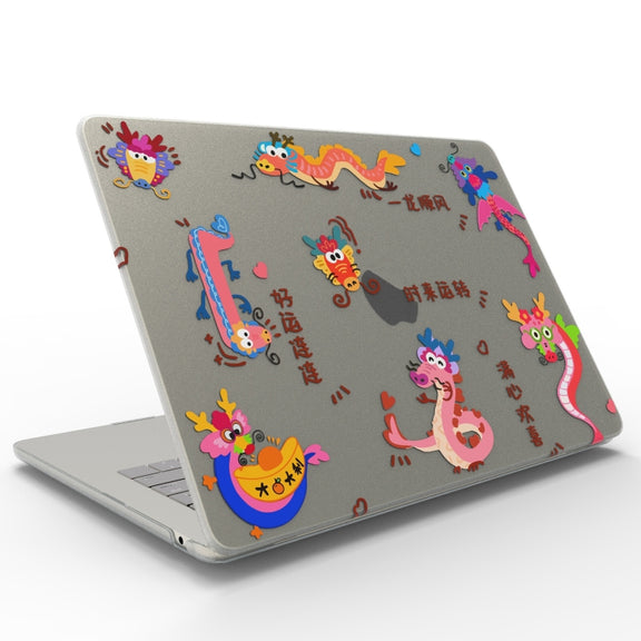 For MacBook Pro 15.4 A1286 UV Printed Pattern Laptop Frosted Protective Case(DDC-1683)