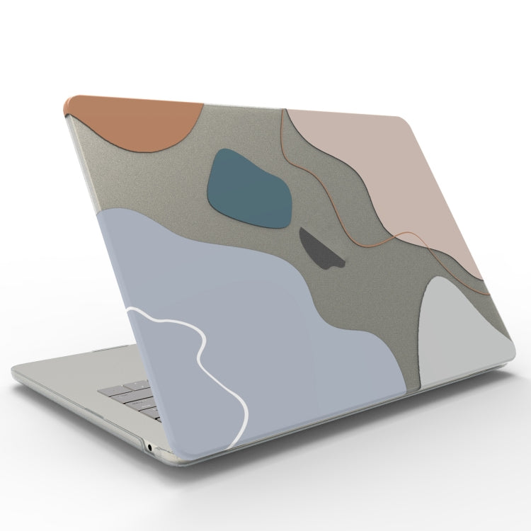 For MacBook Pro 15.4 A1707 / A1990 UV Printed Pattern Laptop Frosted Protective Case(DDC-1309)