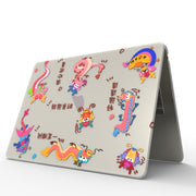 For MacBook Pro 15.4 A1707 / A1990 UV Printed Pattern Laptop Frosted Protective Case(DDC-1683)