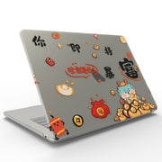 For MacBook Pro 15.4 A1707 / A1990 UV Printed Pattern Laptop Frosted Protective Case(DDC-1689)