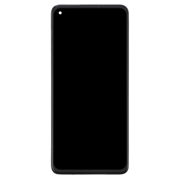 For Realme GT2 Original AMOLED LCD Screen Digitizer Full Assembly with Frame