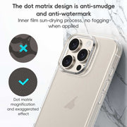 For iPhone 16 Pro Max ZGA Clear TPU Shockproof Phone Case(Transparent)