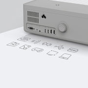 D4000 1080P HD Home Portable LED Projector(AU Plug)