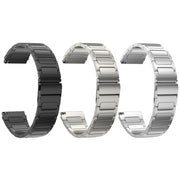 For Huawei Watch 4 / 4 Pro 22mm Flat Buckle Titanium Alloy Watch Band(Black)