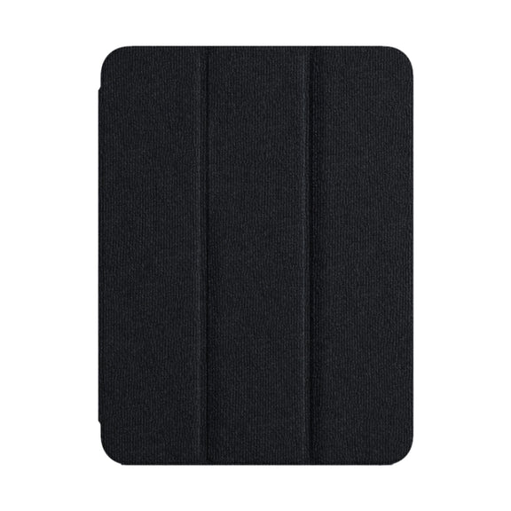 For iPad Air 10.9 2022 / 2020 ZGA Tri-Fold Voltage Smart Leather Tablet Case(Black)