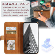 For iPhone 16e Simple 6-Card Wallet Leather Phone Case(Brown)