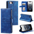 For iPhone 16e Simple 6-Card Wallet Leather Phone Case(Blue) - free shipping - PMC TechLife - Order now!