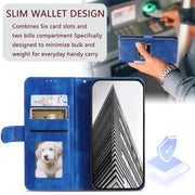 For iPhone 16e Simple 6-Card Wallet Leather Phone Case(Blue)