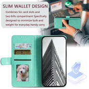 For iPhone 16e Simple 6-Card Wallet Leather Phone Case(Green)