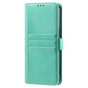 For iPhone 16e Simple 6-Card Wallet Leather Phone Case(Green)
