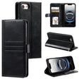 For iPhone 16e Simple 6-Card Wallet Leather Phone Case(Black) - iPhone 16e Cases by PMC TechLife | Online Shopping South Africa | PMC TechLife | Buy Now Pay Later Mobicred