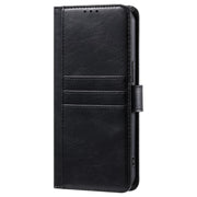 For iPhone 16e Simple 6-Card Wallet Leather Phone Case(Black)