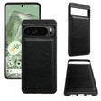 For Google Pixel 9 Pro XL Cowhide Texture Back Cover Phone Case(Black) - Google Cases by PMC TechLife | Online Shopping South Africa | PMC TechLife | Buy Now Pay Later Mobicred