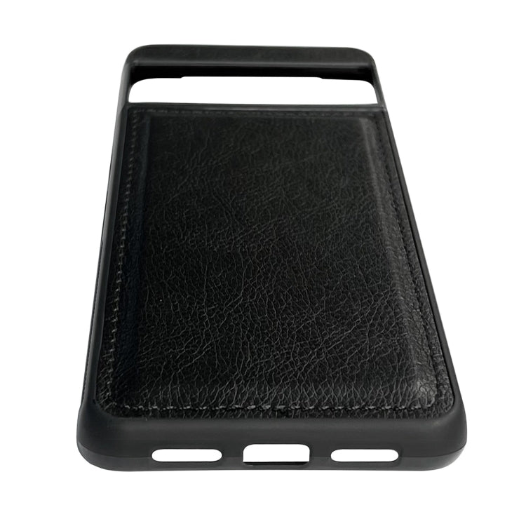 For Google Pixel 9 Pro XL Cowhide Texture Back Cover Phone Case(Black)