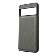 For Google Pixel 9 Pro XL Cowhide Texture Back Cover Phone Case(Grey)