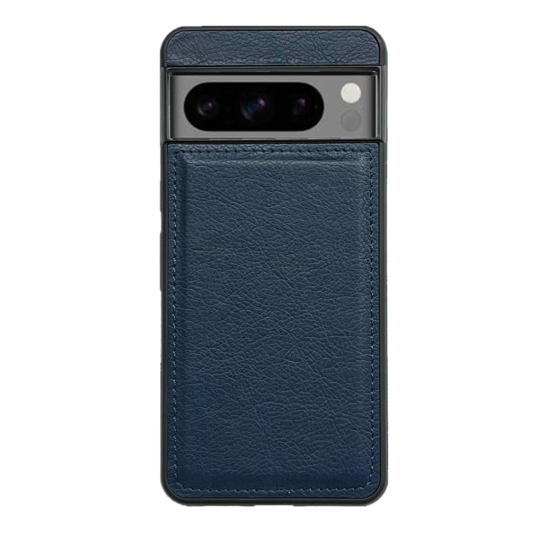 For Google Pixel 9 Pro XL Cowhide Texture Back Cover Phone Case(Royal Blue)