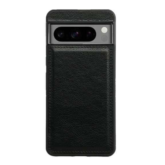 For Google Pixel 9 / Pixel 9 Pro Cowhide Texture Back Cover Phone Case(Black)